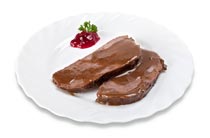 Hirschkeulenbraten